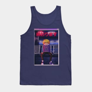 Vaporwave Aesthetic cyberpunk retro Tank Top